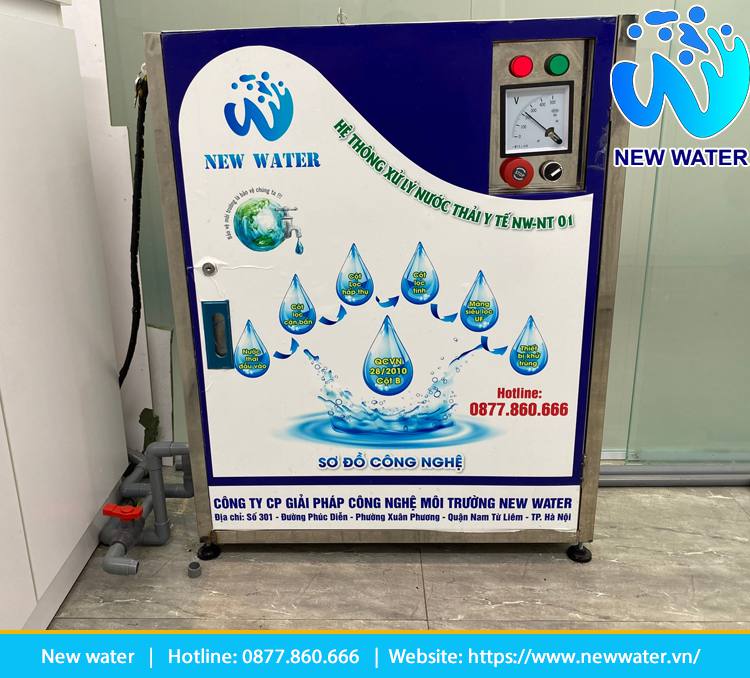 Lắp đặt hệ thống xử lý nước thải y tế NW-NT 01 tại phòng khám Nha Khoa Helios Dental 