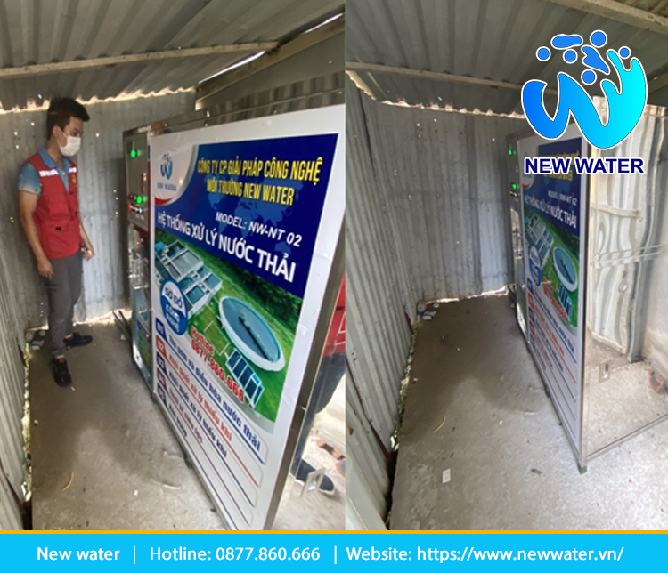 Lắp đặt hệ thống xử lý nước thải y tế NW-NT 02 tại bệnh viện đa khoa An Bình